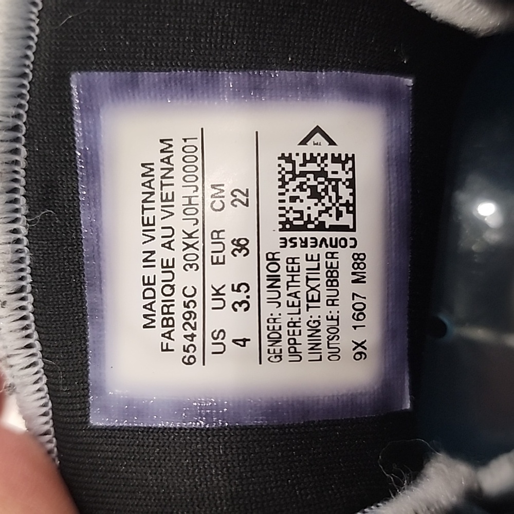 Converse suede blue sneakers - Picture 5 of 6